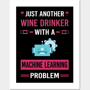 Wine Drinker Machine Learning Posters and Art